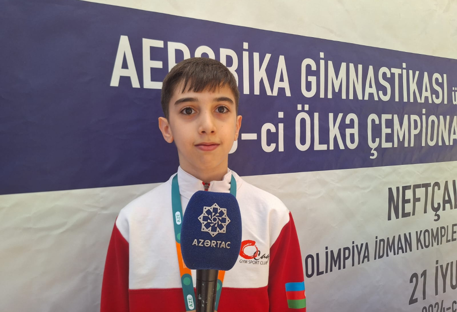Azərbaycan çempionu olan gimnast: Uğurlu nəticə üçün əlimdən gələni etdim
