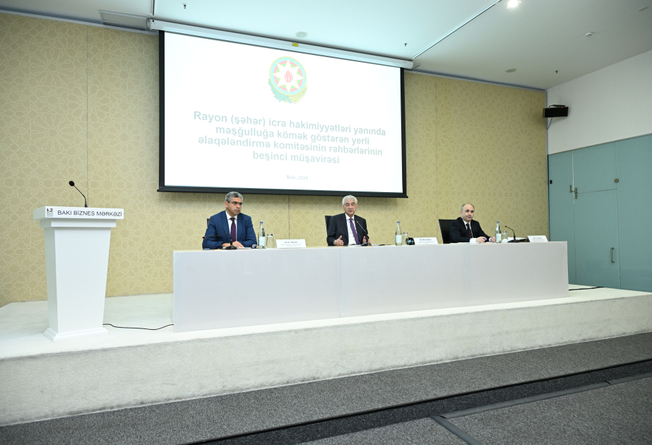 Məşğulluğa kömək göstərən əlaqələndirmə komitələrinin fəaliyyətinə dair növbəti respublika müşavirəsi keçirilib