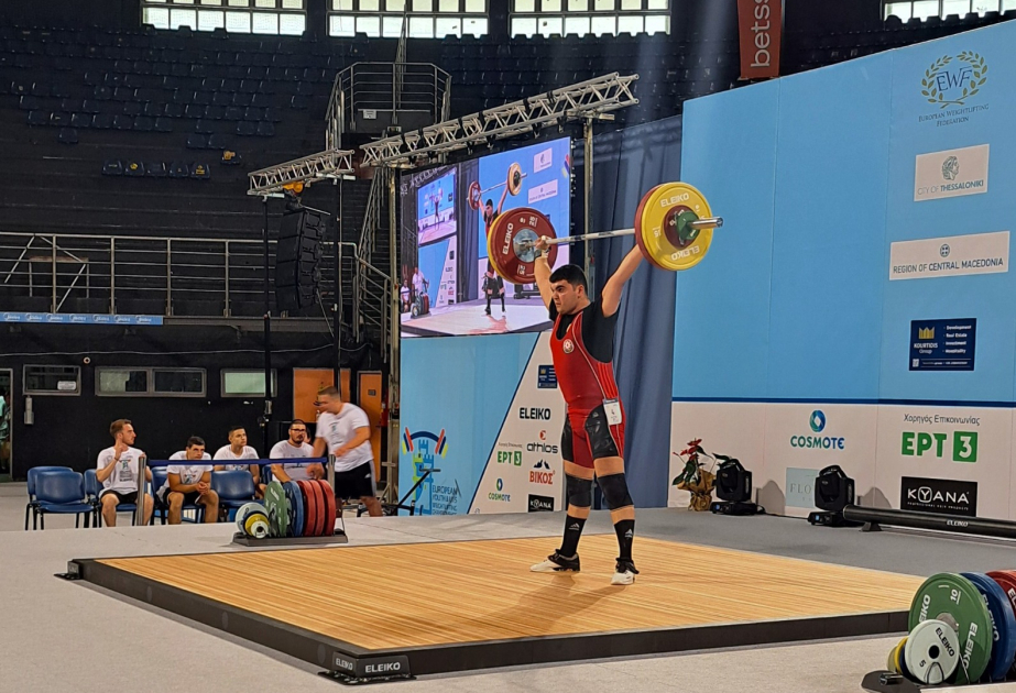 Avropa çempionatı: Azərbaycan ağırlıqqaldıranı 3 medal qazanıb