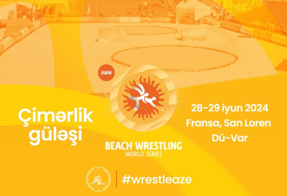 Three Azerbaijani athletes aim for 'medal rush' in Beach Wrestling World Series 2024