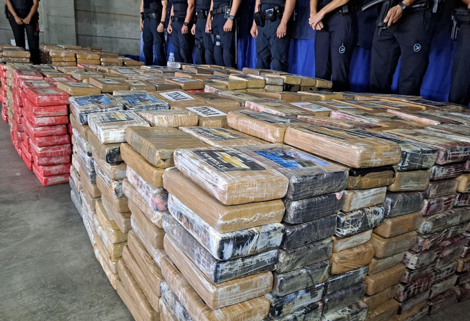 Ekvador polisi 2 tondan çox kokainin İspaniyaya göndərilməsinin qarşısını alıb