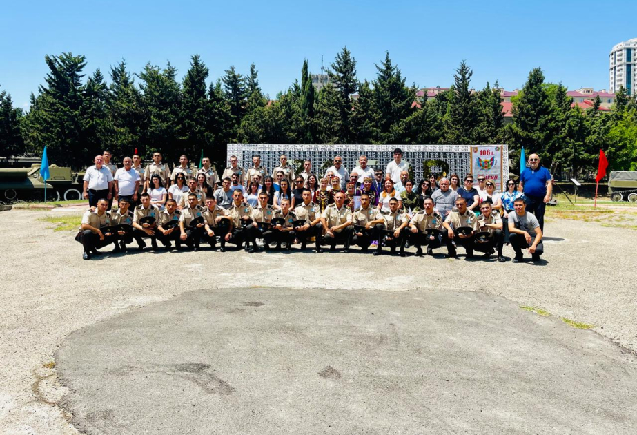 Azərbaycan Ordusunun yaradılmasının 106 illiyinə həsr edilmiş “Dövlətin dayağı, Xalqın qüruru” adlı tədbir keçirilib