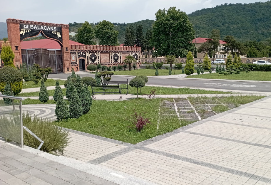 Balakəndə yeni park salınıb
