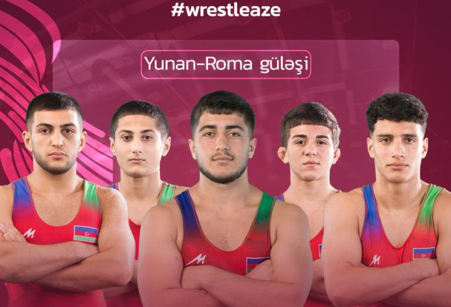 Aserbaidschanischer Ringer im Finale der Europameisterschaft