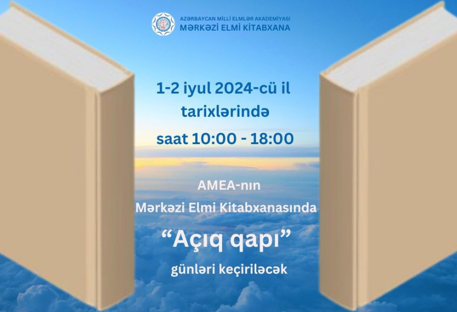 Mərkəzi Elmi Kitabxanada “Açıq qapı” günləri keçiriləcək