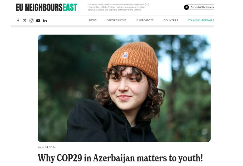 Young European Ambassadors highlight importance of COP29 in Azerbaijan