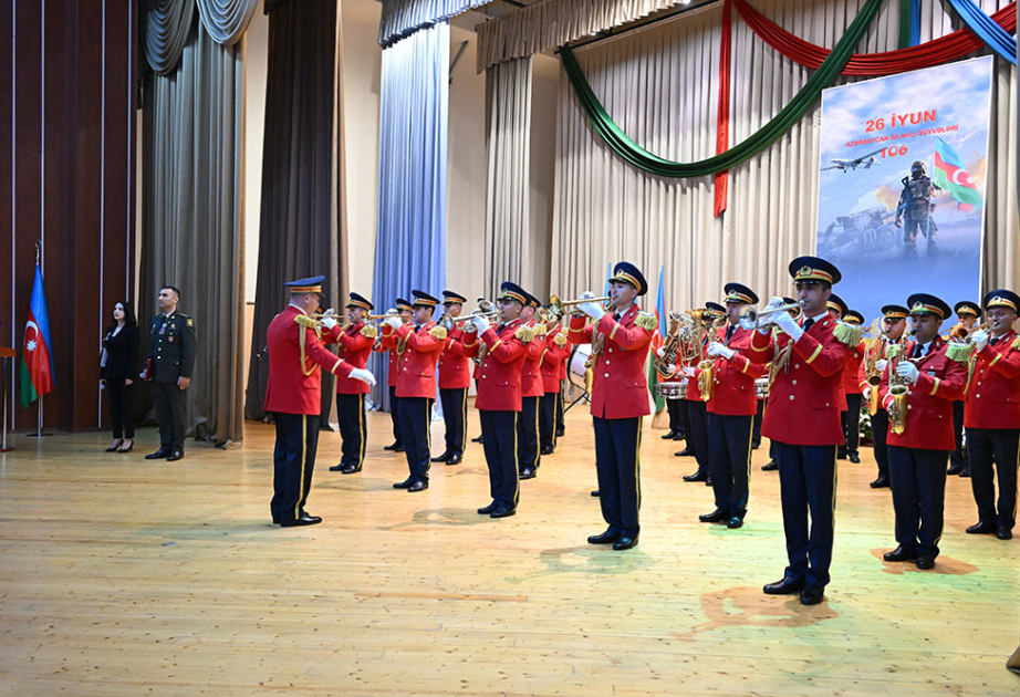 Azerbaijan Army holds solemn ceremony on 26 June - Armed Forces Day