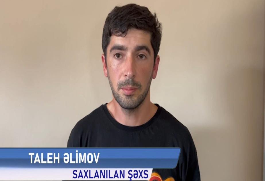 Şəkidə bostan bitkilərinin arasında çətənə kolu yetişdirən şəxs saxlanılıb