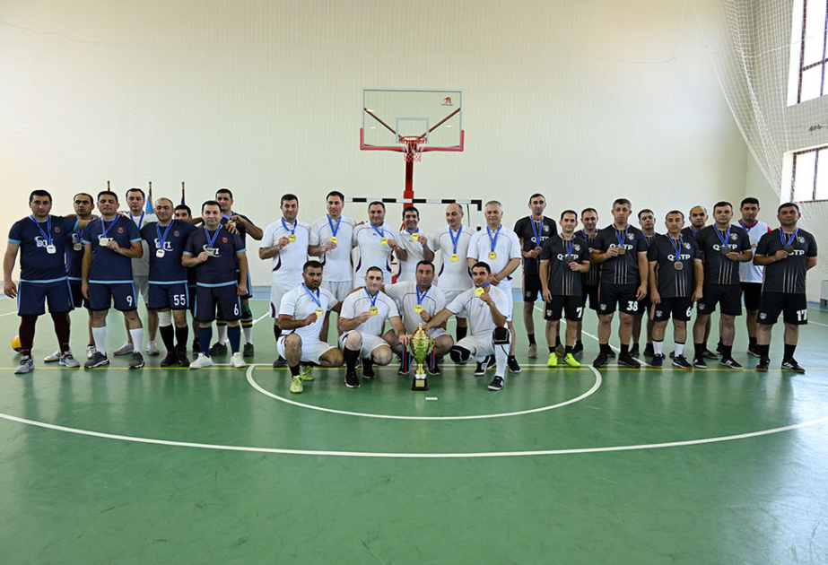 Hərbi qulluqçular arasında voleybol üzrə birincilik keçirilib