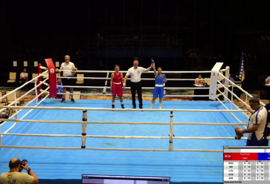 Zwei aserbaidschanische Boxerinnen im EM-Halbfinale in Sarajevo
