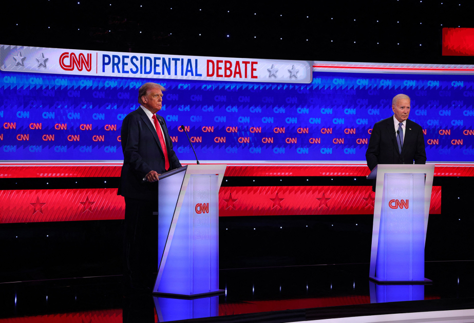Joe Biden et Donald Trump s'affrontent lors du premier débat de l'élection présidentielle de 2024
