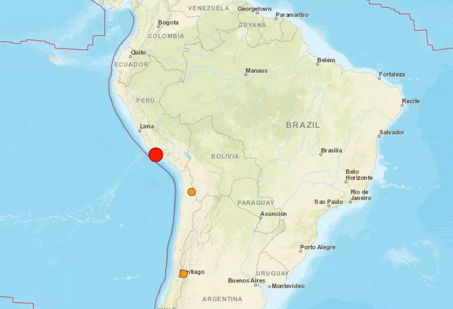 Peru’s Pacific Coast rocked by magnitude 7.2 earthquake