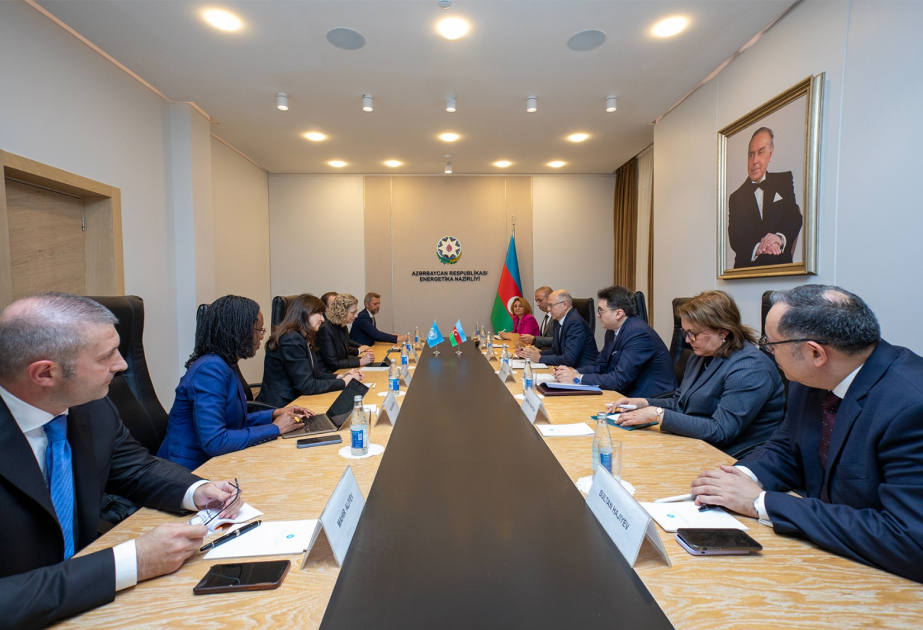 La Directora Ejecutiva del PNUMA recibe información sobre los trabajos realizados en Azerbaiyán para la transición a una economía "verde"