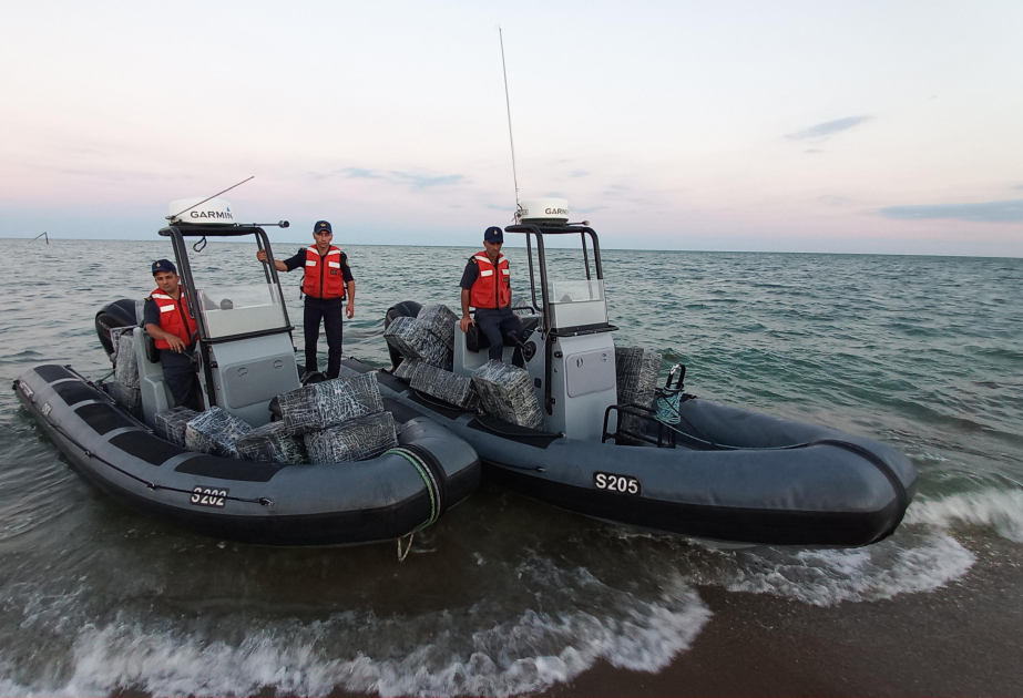 В азербайджанских водах Каспия обнаружена и изъята контрабанда