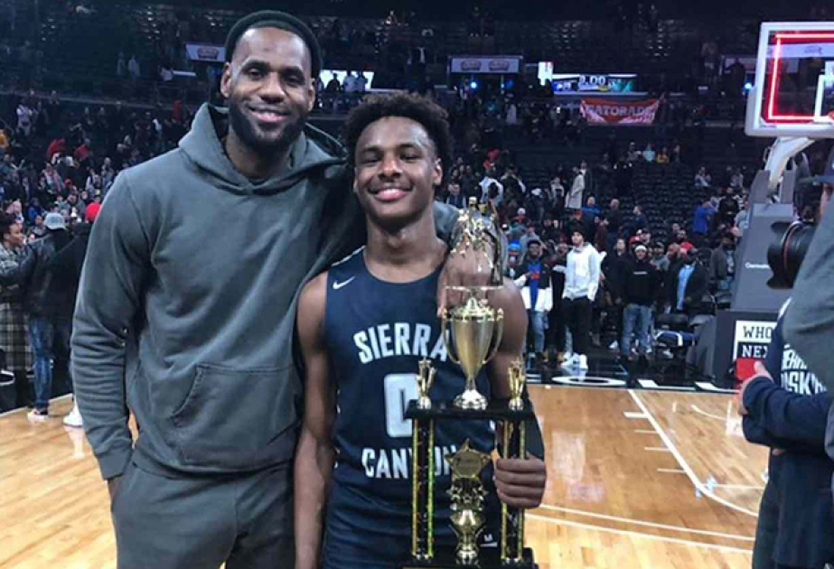 LeBron James' son Bronny set to be 1st player to team up with his father in NBA