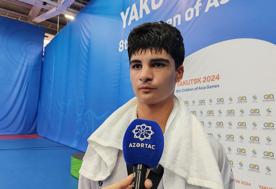Таэквондист – обладатель золотой медали Игр «Дети Азии»: Верил, что вернусь в Азербайджан с высоким результатом