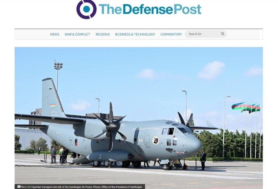 The Defense Post: Азербайджан приобрел военно-транспортный самолет C-27J Spartan