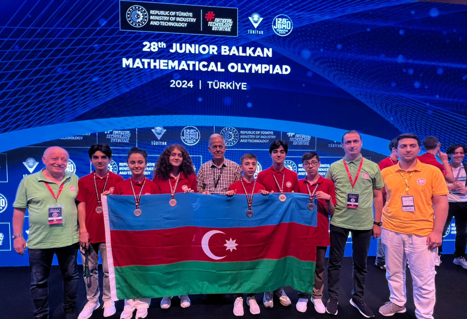 Məktəblilərimiz Yeniyetmələrin 28-ci Balkan Riyaziyyat Olimpiadasında uğurla çıxış ediblər