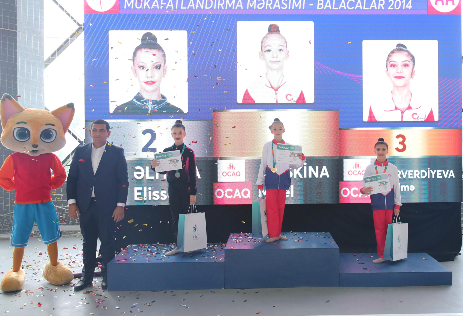 Bədii gimnastika üzrə 29-cu ölkə birinciliyinə yekun vurulub