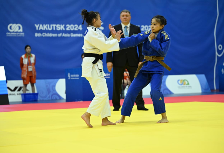 Azerbaijani judokas win 4 medals at Children of Asia International Sports Games in Russia