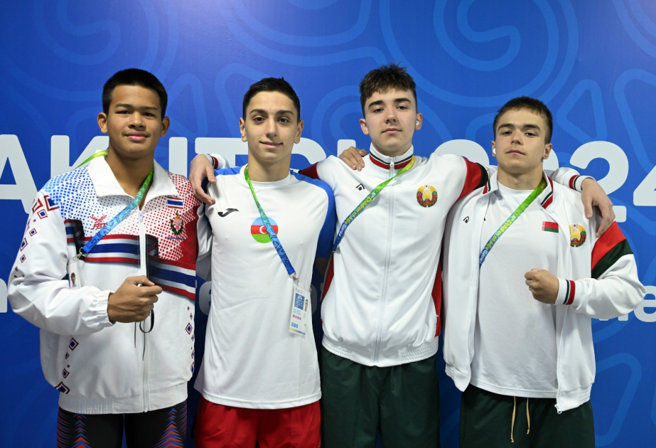 “Asiya uşaqları” Oyunları: Azərbaycan üzgüçüsü qızıl medal qazanıb