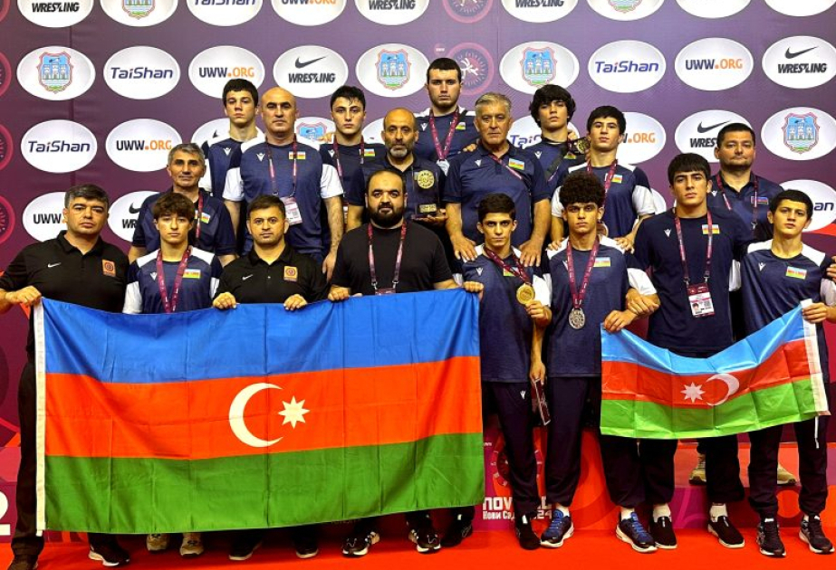 Championnats d’Europe U17 : l’équipe azerbaïdjanaise de lutte libre devient championne