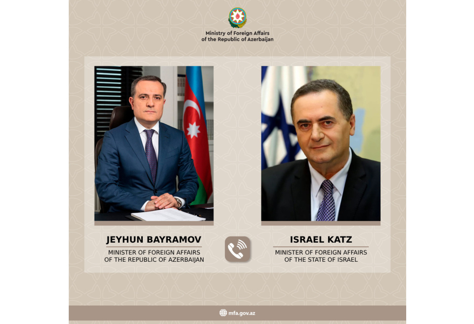 Canciller azerbaiyano discutió temas regionales con el Ministro de Relaciones Exteriores de Israel