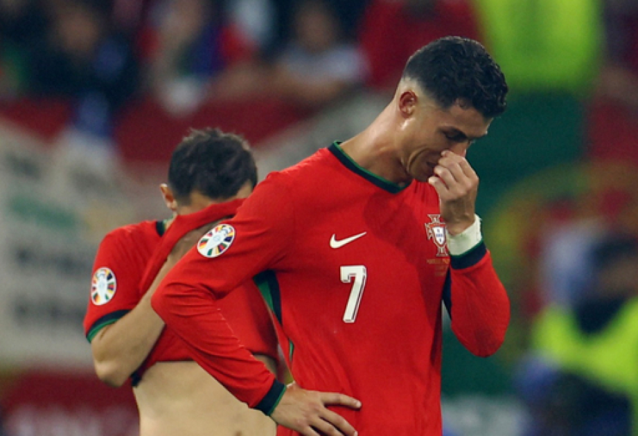 Cristiano Ronaldo rompe a llorar tras fallar el penalti en la prórroga en octavos de final de la Eurocopa