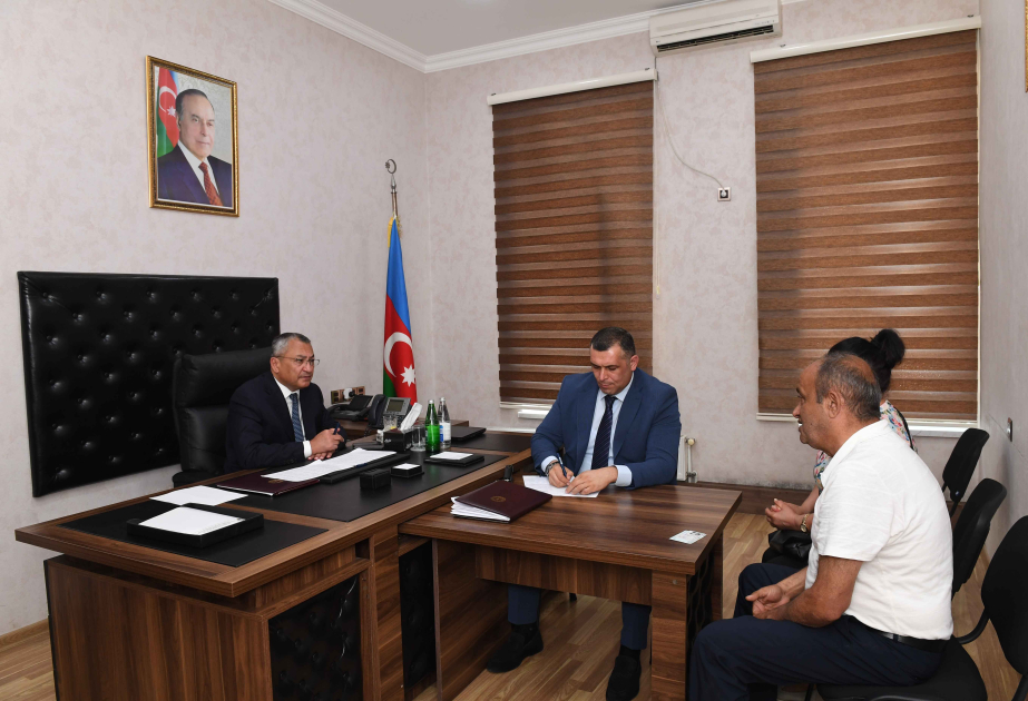 Dövlət Komitəsində keçmiş məcburi köçkünlərin müraciətləri dinlənilib