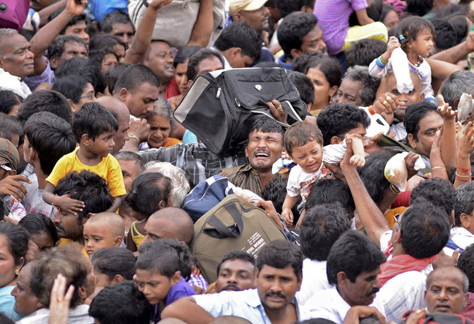 Hindistanda dini yığıncaq zamanı yaranan izdihamda 27 nəfər ölüb