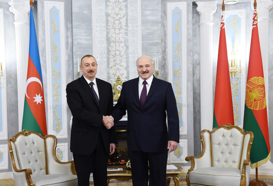 El Presidente de Azerbaiyán envió una carta de felicitación a su par de Belarús