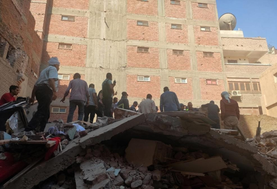 Death toll rises to 14 in building collapse in S. Egypt