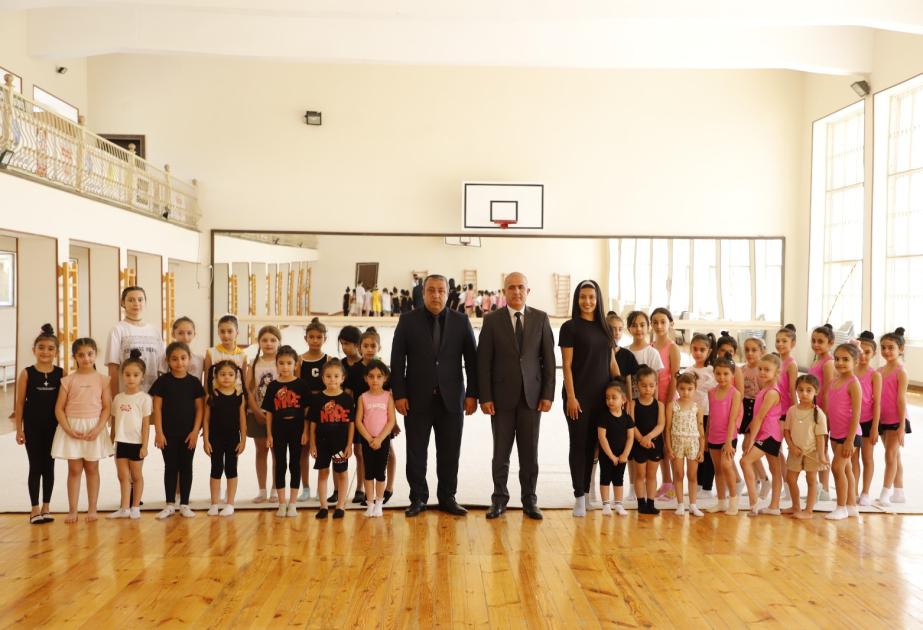 Naxçıvan gimnastlarının məşq şəraiti standartlara uyğunlaşdırılır