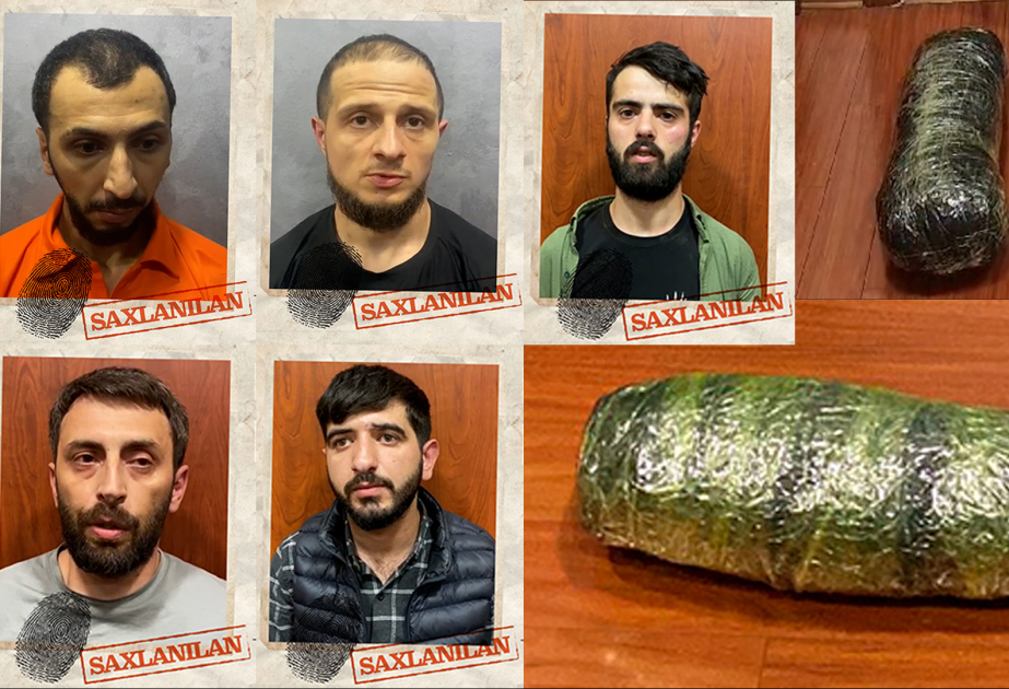 Səbail rayonunda saxlanılan şəxslərdən 16 kiloqram narkotik vasitə götürülüb VİDEO