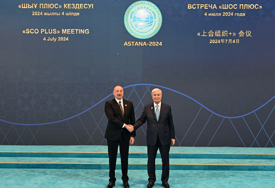 President Ilham Aliyev arrived at 
