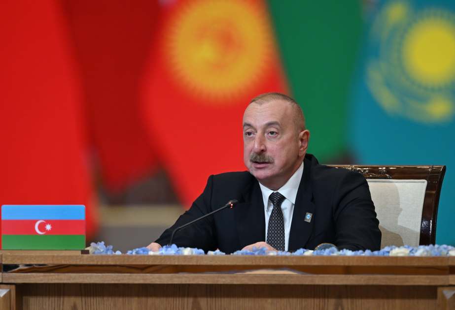 Le président azerbaïdjanais participe à la réunion de l’OCS+ à Astana MIS A JOUR  VIDEO