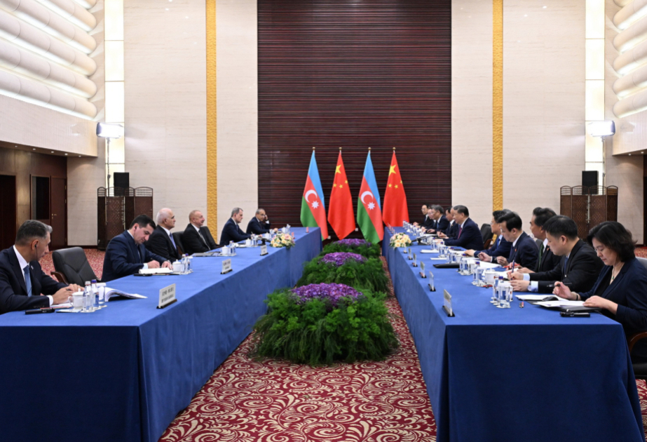Birgə Bəyannamə Azərbaycan-Çin əlaqələrinin strateji tərəfdaşlıq səviyyəsinə yüksəldiyinin təsdiqidir - RƏY