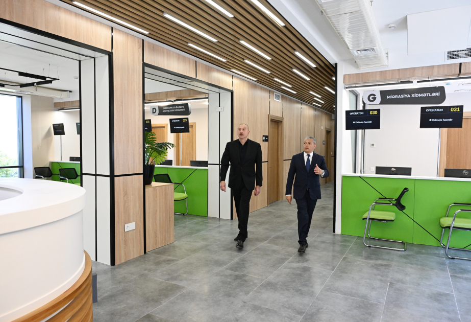 President Ilham Aliyev participated in reopening of Government Services Center in Shusha after major overhaul VIDEO