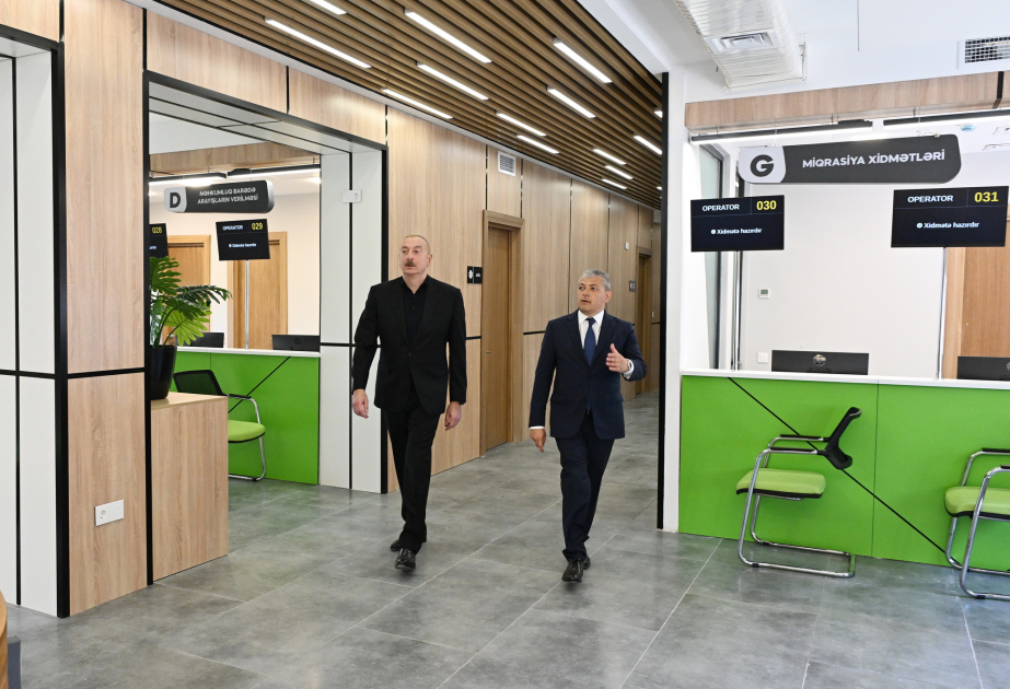 Choucha : Ilham Aliyev participe à la réouverture du Centre des services gouvernementaux  MIS A JOUR  VIDEO