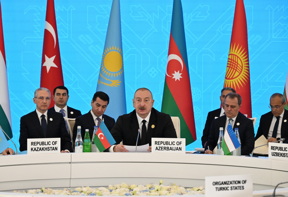Informal Summit of Heads of State of Organization of Turkic States was held in Shusha President of the Republic of Azerbaijan Ilham Aliyev attended the event VIDEO