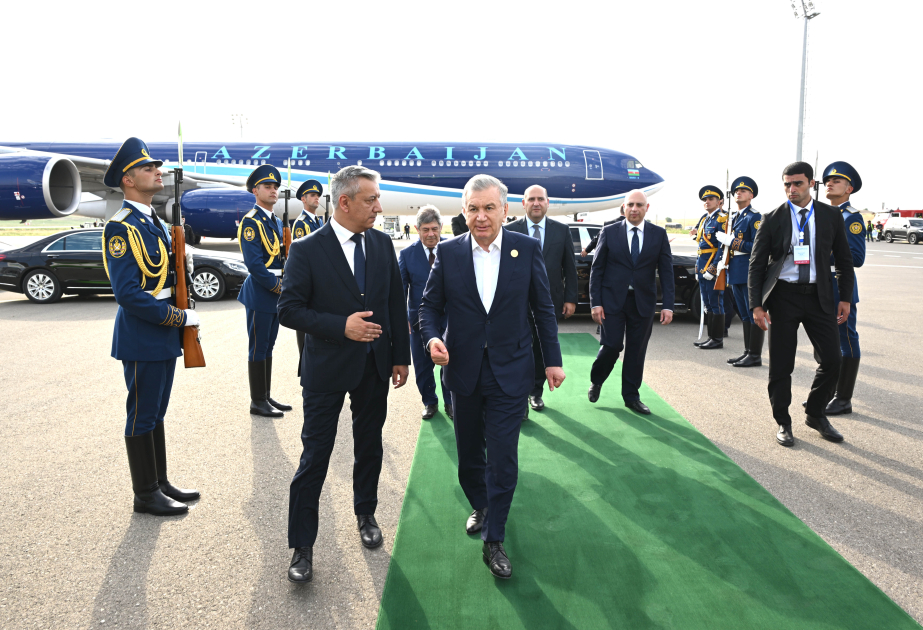 Concluyó la visita del presidente uzbeko a Azerbaiyán