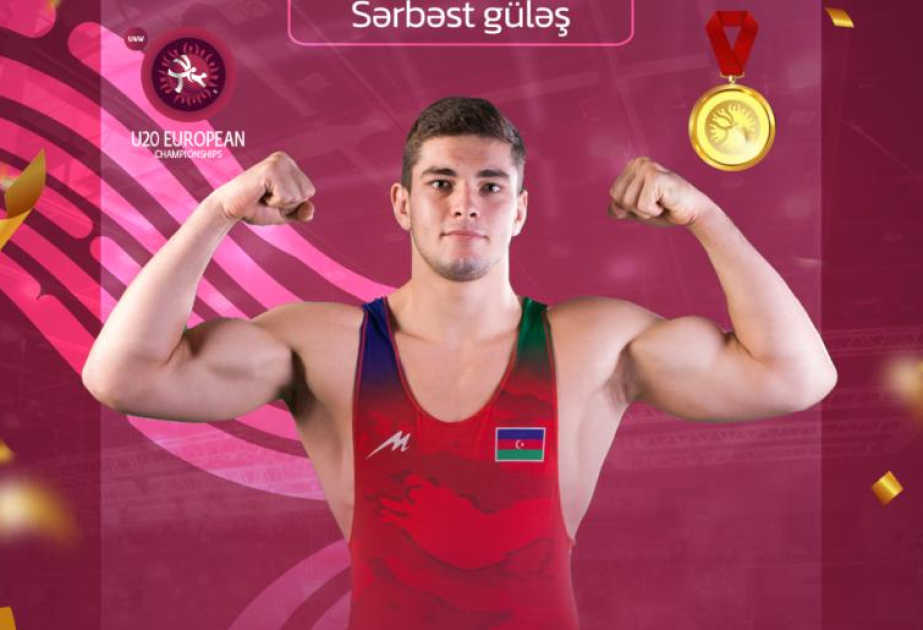 Avropa çempionatı: Azərbaycanın sərbəst güləşçisi qızıl medal qazanıb