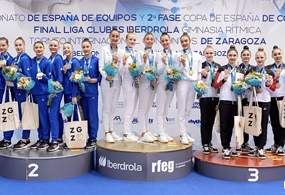Azərbaycan gimnastları beynəlxalq turniri üç medalla başa vurublar