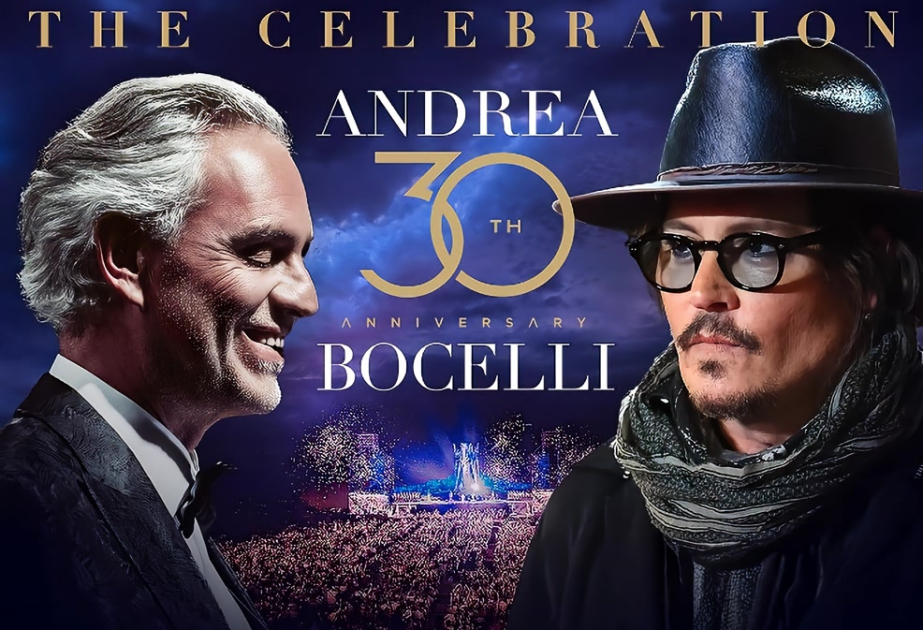 Джонни Депп выступит в качестве специального гостя на предстоящей серии концертов Андреа Бочелли