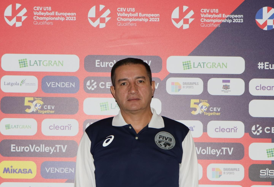Azərbaycanın voleybol hakimi Avropa çempionatına təyinat alıb