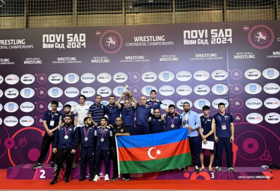 Les Championnats d’Europe : l’équipe d’Azerbaïdjan de lutte libre prend la 1ère place