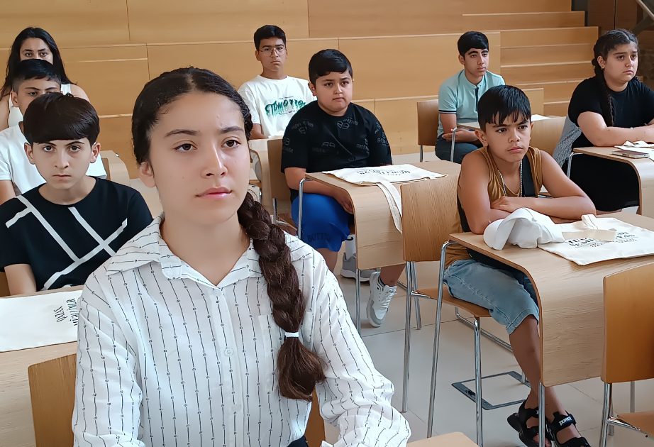Qazaxda məktəblilər üçün yay düşərgəsi fəaliyyətə başlayıb VİDEO