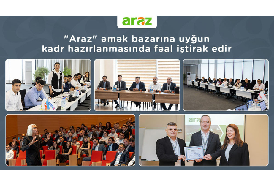 ®  "Araz" supermarketlər şəbəkəsi əmək bazarına uyğun kadr hazırlanmasında fəal iştirak edir