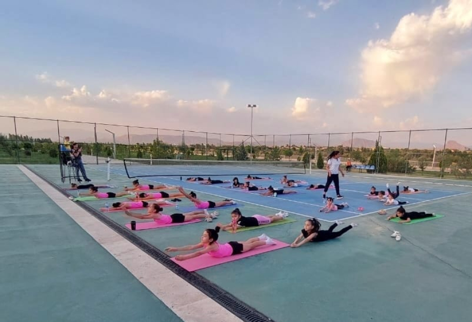 Naxçıvan şəhərində “Gimnastika hamı üçün” açıq məşğələlərinə start verilib