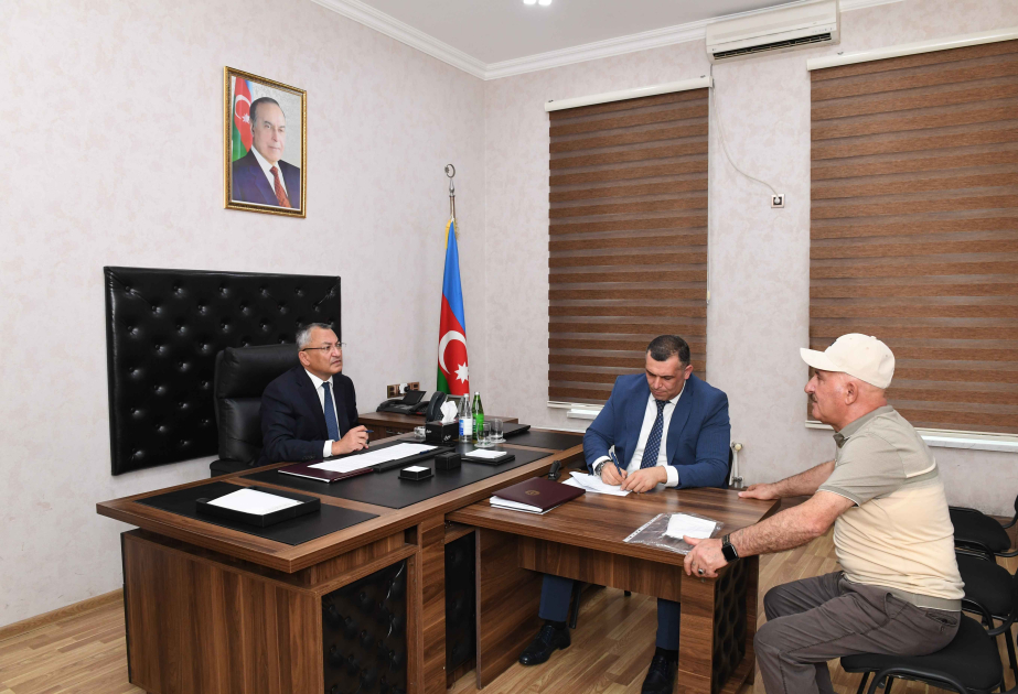 Dövlət Komitəsində vətəndaşların müraciətləri dinlənilib